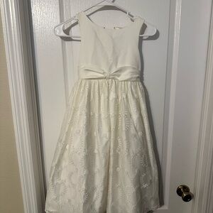 American Princess Ivory Lace Kids Dress